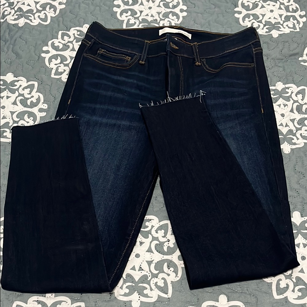 Ella Moss Blue Ankle Cropped Jeans